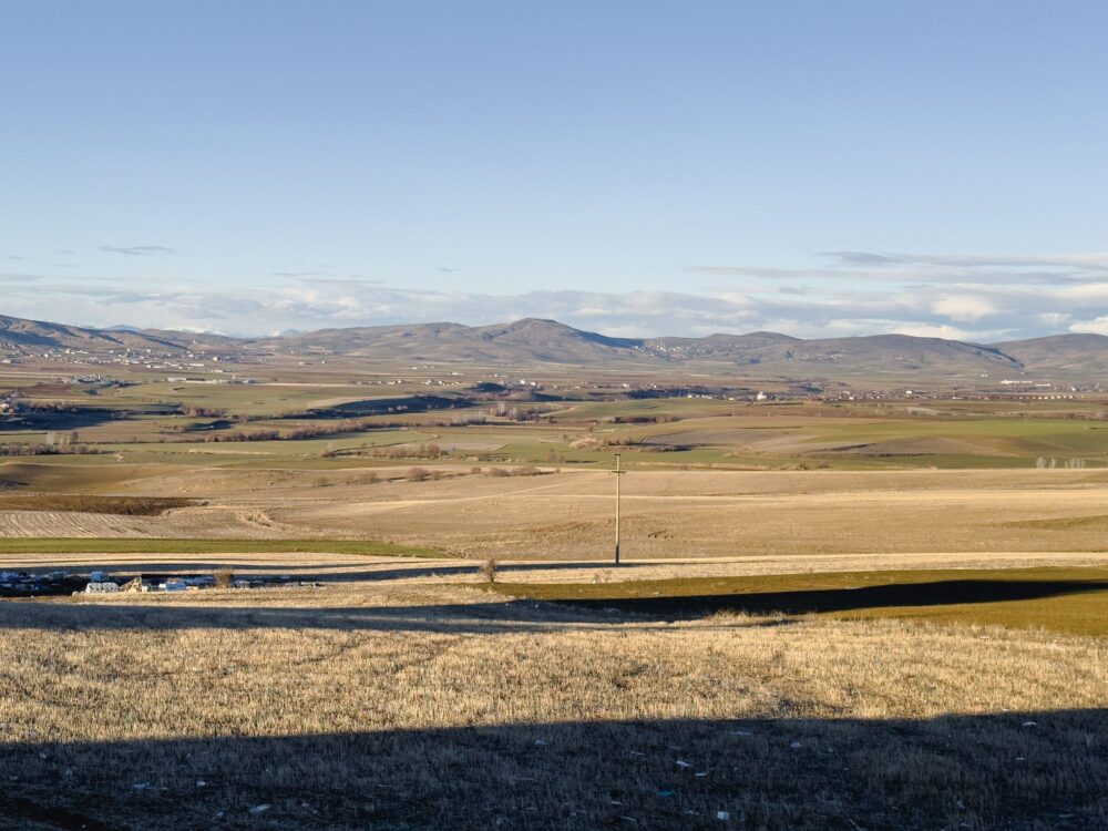 View over the mountain top